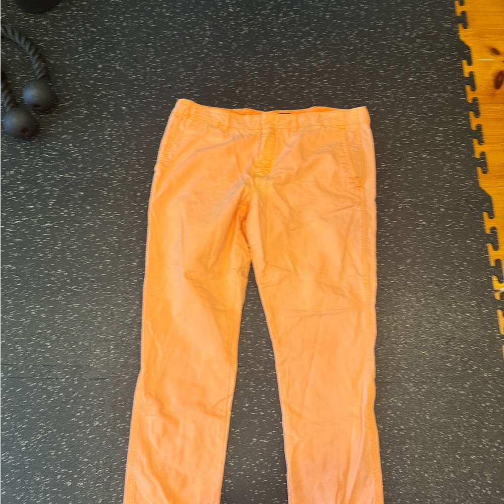 Bright Orange Pants